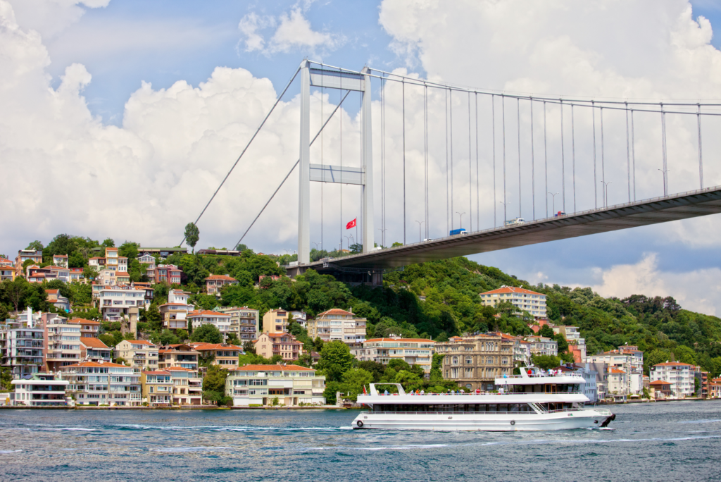 Bosphorus Cruise: Sailing Between Continents.