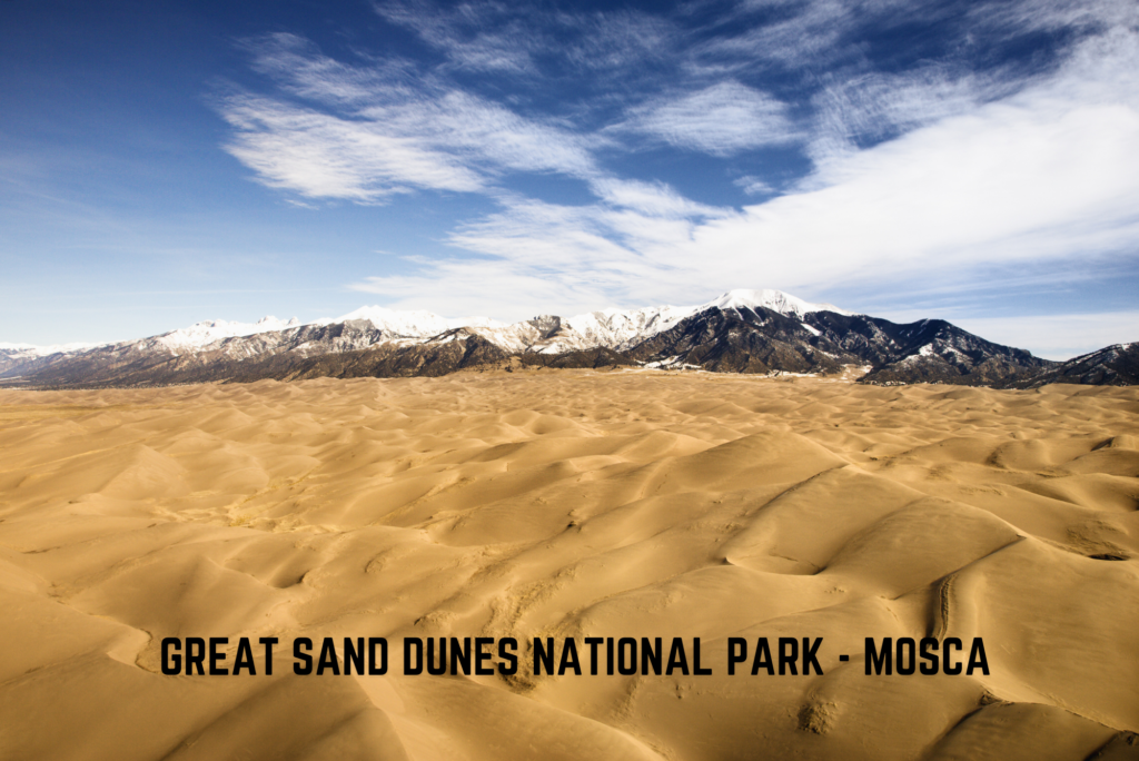 Surreal dunes at Great Sand Dunes NP.