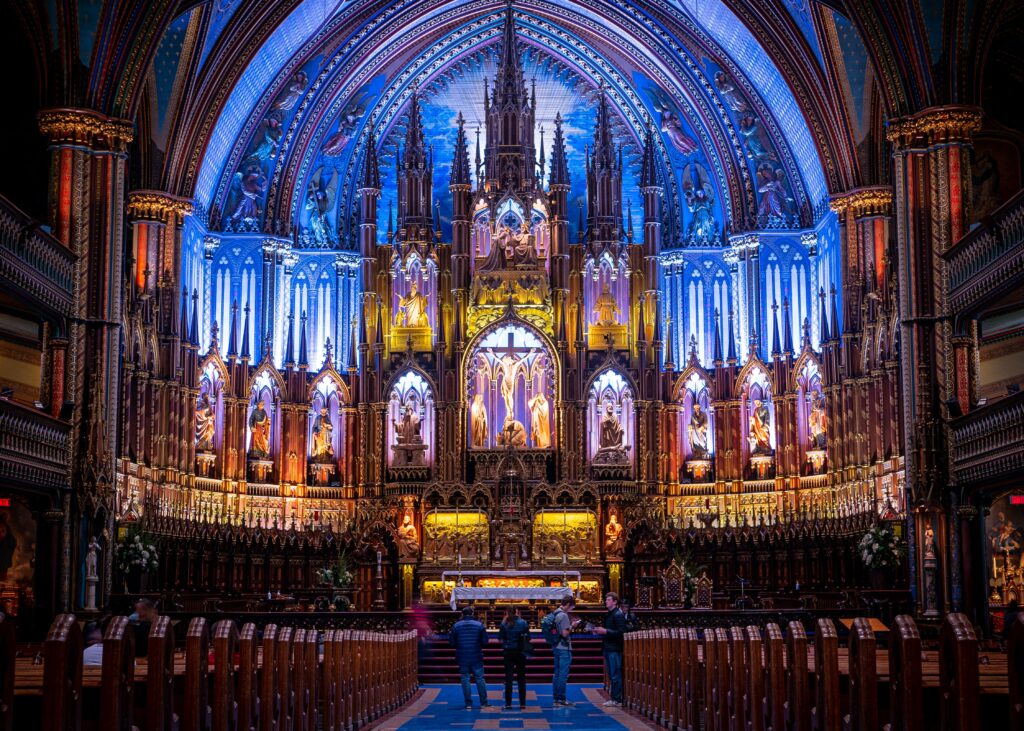 Immerse yourself in the architectural grandeur of Notre-Dame Cathedral, a Gothic marvel in Paris. Admire its intricate details, soaring spires, and timeless beauty that echo through the centuries, inviting awe and contemplation.